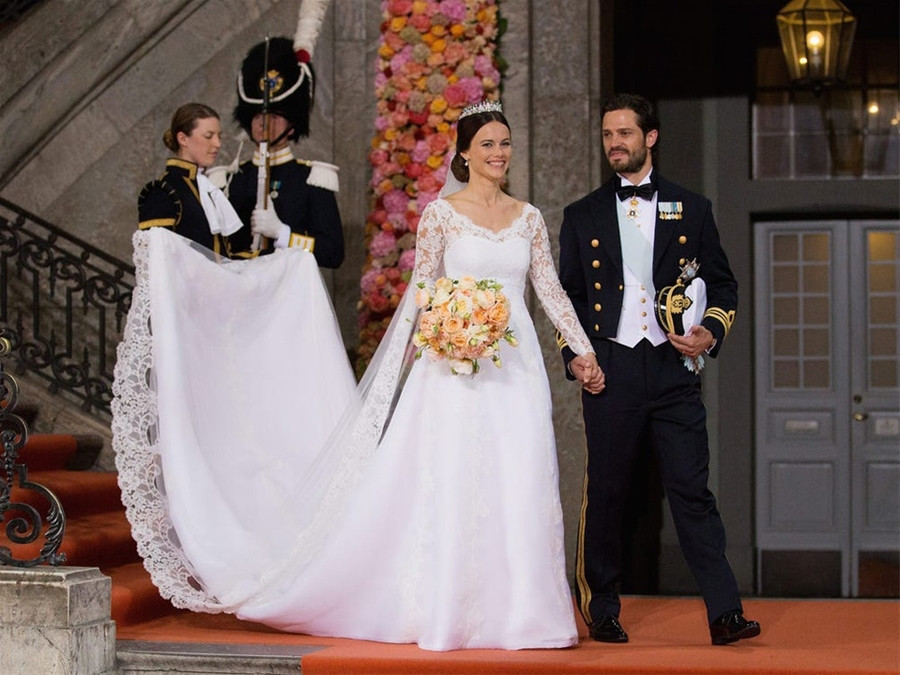 Váy cưới của hoàng gia thế giới